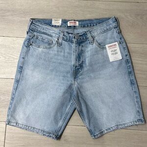 New Signature by Levi Strauss Light Blue Denim long shorts‎ Size 28
